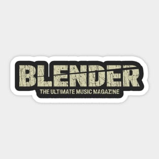 Blender Magazine 1994 Sticker